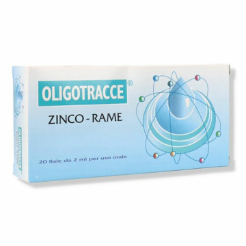 Oligotracce zinco rame 20 fiale 2 ml