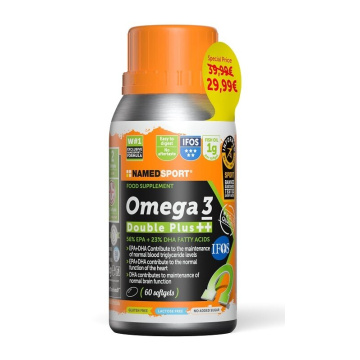 Omega 3 double plus 60 softgel promo