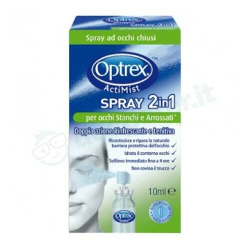 Optrex actimist 2in1 spray per occhi stanchi 10 ml