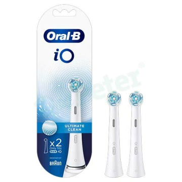 Oral-B Testine di Ricambio IO Ultimate Clean Bianco 2 testine