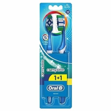 Oralb complete spazzolino manuale medio 40 mm bipacco