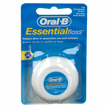 Oral B Essential Floss Filo interdentale cerato 50 metri