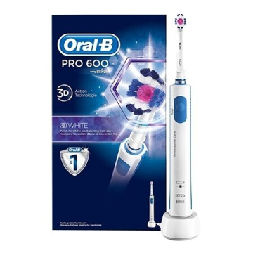Oralb power professional care 600 box white & clean