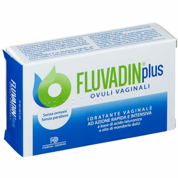 Fluvadin Plus Ovuli Vaginali Lubrificanti Secchezza Menopausa