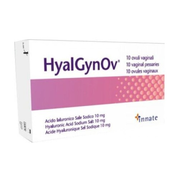Ovuli vaginali hyalgynov 10 pezzi