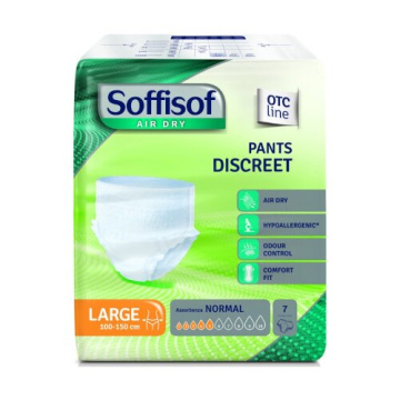 Pannolone soffisof air dry pants discreet large 7 pezzi