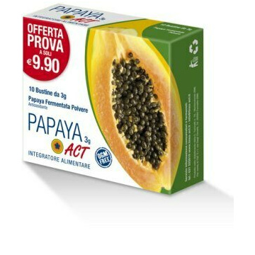 Papaya act 10 bustine 3 g ofp