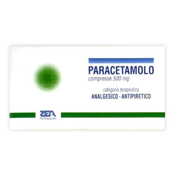 Paracetamolo 500 mg Zeta 20 Compresse