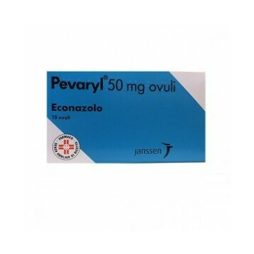 Pevaryl antimicotico 50 mg 15 ovuli vaginali