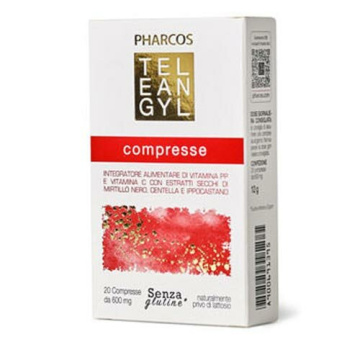 Pharcos Teleangyl Integratore Fragilità Vascolare 20 Compresse 600 mg