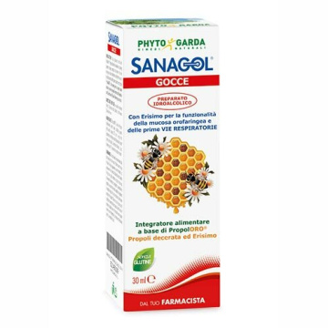 Phyto Garda Sanagol Gocce Propoli Estratto Idroalcolico 30 ml