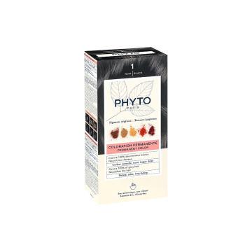 Phyto phytocolor 1 nero colorazione permanente per capelli