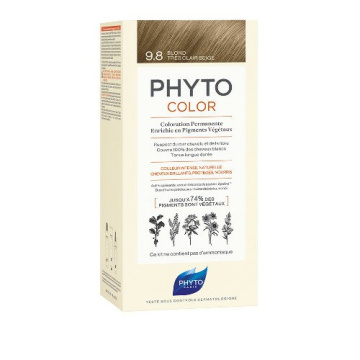 Phytocolor 9,8 biondo chiarissimo cenere latte 50 ml + crema50 ml + maschera 12 ml