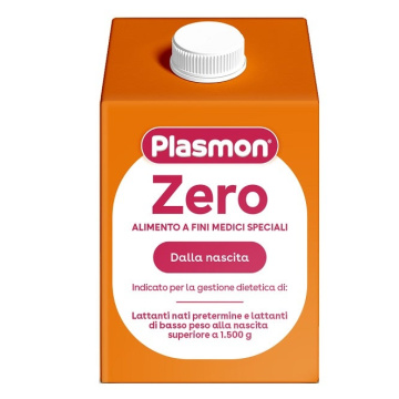 Plasmon zero alimento a fini medici speciali dalla nascita 500ml