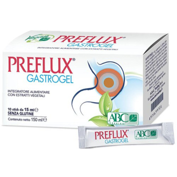 Preflux gastrogel 10 stick pack da 15 ml