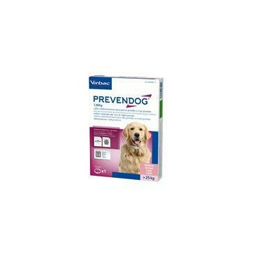 Prevendog 1.304 g collare medicato per cani di taglia grande - 1,304 g collare medicato per cani di taglia grande scatola di cartone contenente 1 collare da 75 cm