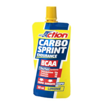 Proaction carbo sprint endurance bcaa al limone 50 ml