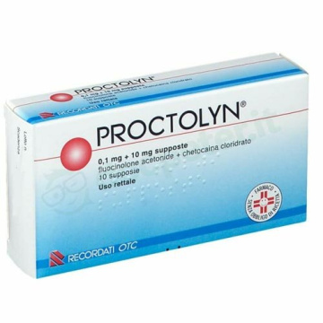 Proctolyn per Emorroidi 10 supposte 0,1mg+10mg