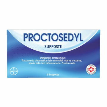 Proctosedyl 6 Supposte Emorroidi Idrocortisone Acetato