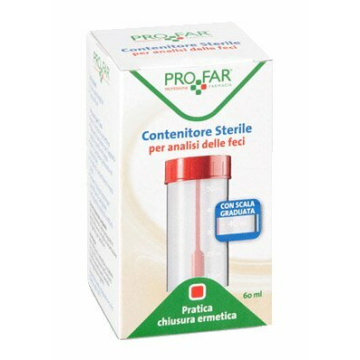 ProFar Contenitore Sterile Per Analisi Delle Feci 60 ml
