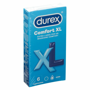 Durex comfort extra large preservativi 6 pezzi