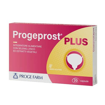 Progeprost Plus Funzionalità Della Prostata 20 Capsule