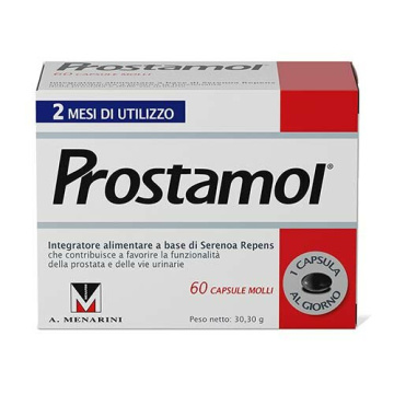 Prostamol Integratore Per la Prostata 60 Capsule Molli