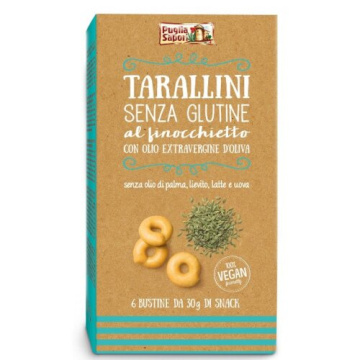 Puglia sapori tarallini al finocchietto con olio extravergine di oliva 180 g