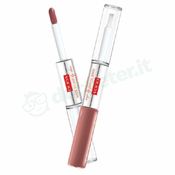 Pupa Made To Last Rossetto + Gloss 011 Natural Brown 4 ml 