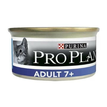 Purina Proplan Alimento Completo Umido Gatto Adult 7+ Tonno 85g