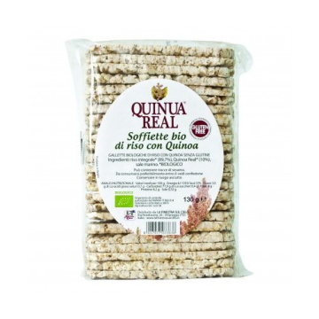 Quinua real soffiette di riso con quinoa 130 g