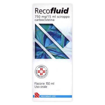 Recofluid 750 mg/15 ml mucolitico sciroppo 150 ml 