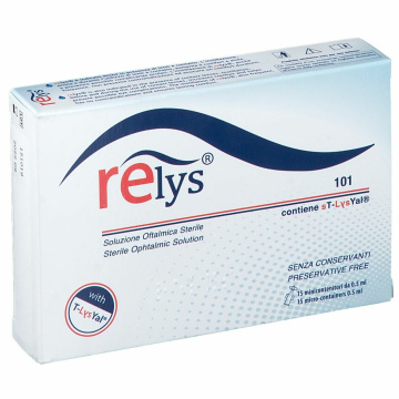Relys soluzione oftalmica sterile 15 monodose