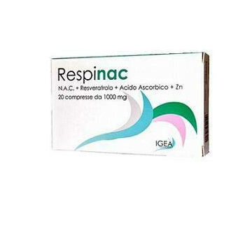 Respinac 2 blister 10 compresse 1000 mg