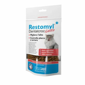 Restomyl Dentalcroc Migliora Alito Gatto 60 g