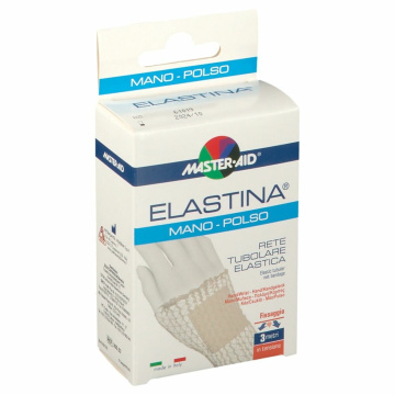 Rete tubolare elastica ipoallergenica master-aid elastina mano/polso 3 mt in tensione calibro 3 cm
