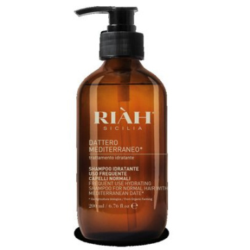 Riah dattero shampoo idratante lavaggi frequenti capelli normali 200 ml