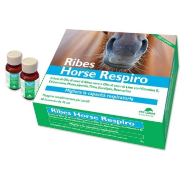 Ribes horse respiro 10 flaconcini 25 ml