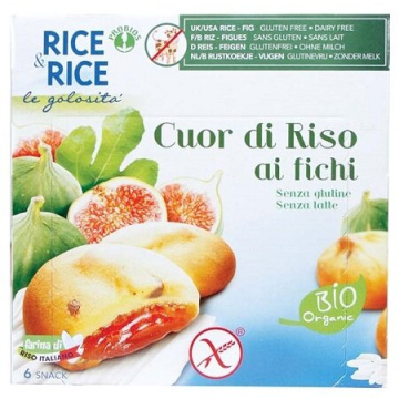 Rice&rice cuor di riso ai fichi senza latte 6 x 33 g