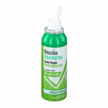 Rinazina aquamarina isotonica aloe spray nebulizzazione delicata 100 ml