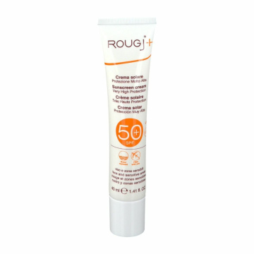 Rougj crema solare viso spf 50+ protezione molto alta 40 ml