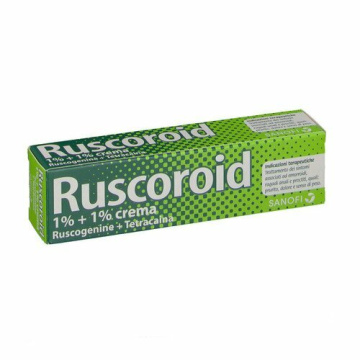 Ruscoroid 1%+1% Crema Rettale Contro Emorroidi 40 g