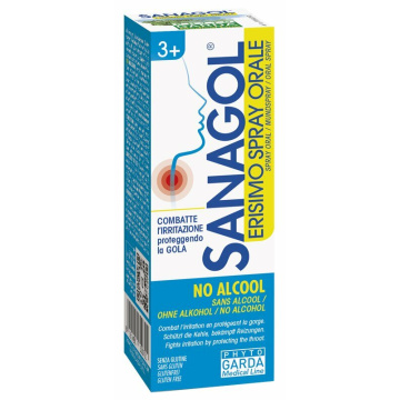 Sanagol Erisimo Spray Orale Gola Infiammata 20 ml