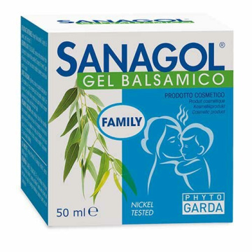 Sanagol Gel Balsamico Senza Canfora e Senza Mentolo 50 ml
