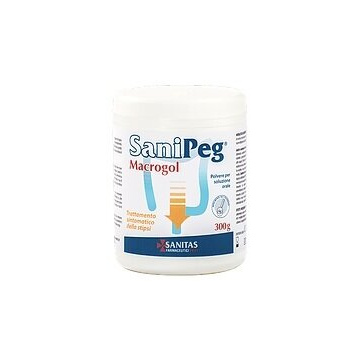 Sanipeg macrogol polvere per soluzione orale barattolo 300 g