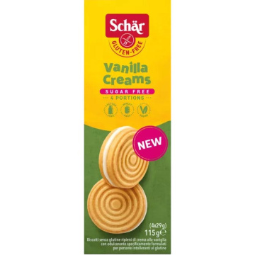 Schar sugar free vanilla cream