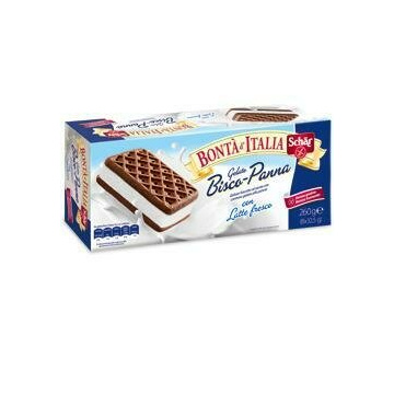 Schar surgelati gelato bisco panna bonta' d'italia 8 x 32,5g