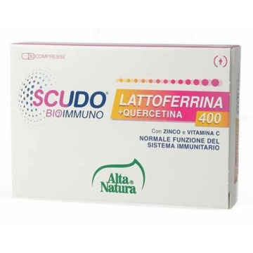 Scudo Bioimmuno Lattoferrina + Quercetina 400 30 Compresse