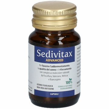Sedivitax Advanced Sonno e Rilassamento 30 capsule