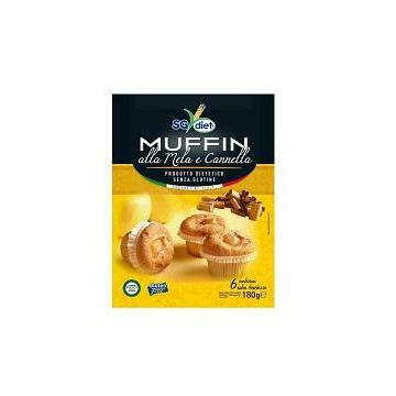 Sg diet muffin mela cannella 180 g